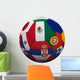 soccer world cup Wall Decal