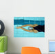 female swimmer Wall Mural
