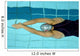 female swimmer Wall Mural