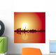 Berlin skyline - Sunset Wall Mural