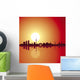 Berlin skyline - Sunset Wall Mural
