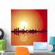 Berlin skyline - Sunset Wall Mural