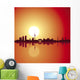 Berlin skyline - Sunset Wall Mural