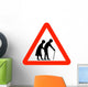 Elderly people sign Wall Decal