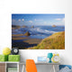 Wildflowers And Rock Formations Along The Coast At Bandon State Park Wall Mural