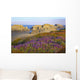 Wildflowers And Rock Formations Along The Coast At Bandon State Park Wall Mural