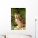 Eagle Owl With Prey Wall Mural