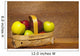 Apples In A Basket Wall Mural