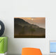 Sunrise And The Early Morning Fog Wall Mural