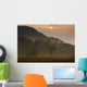 Sunrise And The Early Morning Fog Wall Mural