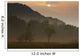 Sunrise And The Early Morning Fog Wall Mural