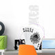 Poker Circle Poster Background Wall Decal