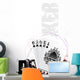 Poker Circle Poster Background Wall Decal