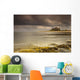 Bamburgh Castle Under A Cloudy Sky Wall Mural