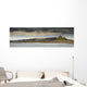 Dunstanburgh Castle On A Hill Under A Cloudy Sky Wall Mural