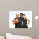 Young Boys In Basketball Team Wall Mural