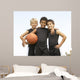 Young Boys In Basketball Team Wall Mural