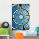 Sky Behind Glass Roof Wall Mural