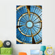 Sky Behind Glass Roof Wall Mural