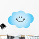 Blue Cloud Wall Decal