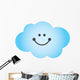 Blue Cloud Wall Decal