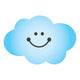 Blue Cloud Wall Decal