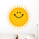 Beaming Sun Wall Decal