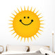 Beaming Sun Wall Decal