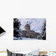 Snowy Scene Kentucky State Wall Decal