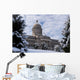 Snowy Scene Kentucky State Wall Decal
