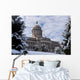 Snowy Scene Kentucky State Wall Decal