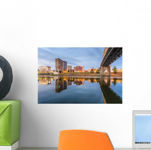 Charleston West Virginia USA River Wall Decal