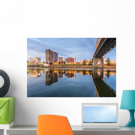 Charleston West Virginia USA River Wall Decal