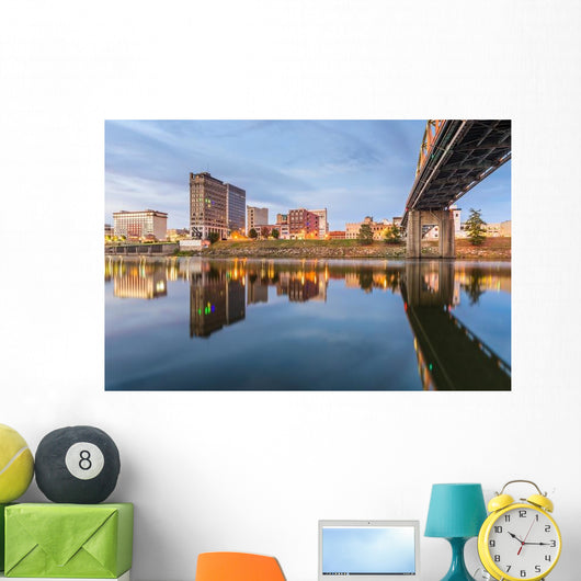 Charleston West Virginia USA River Wall Decal
