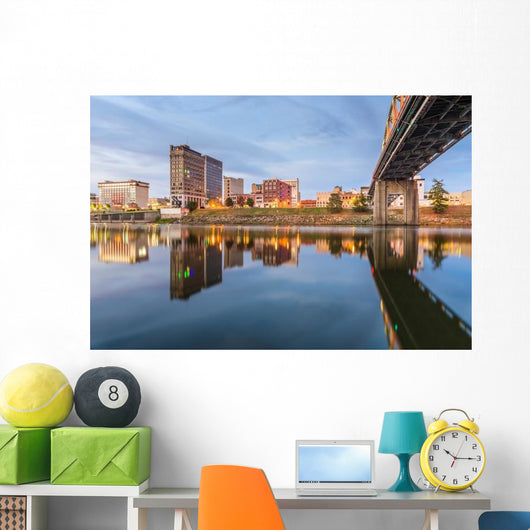 Charleston West Virginia USA River Wall Decal