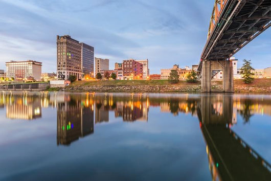 Charleston West Virginia USA River Wall Decal