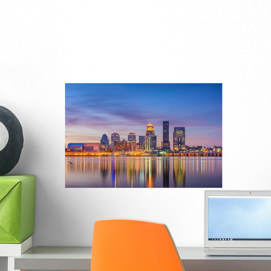 Louisville Kentucky USA Skyline Wall Decal