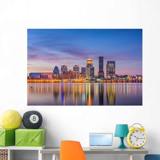 Louisville Kentucky USA Skyline Wall Decal