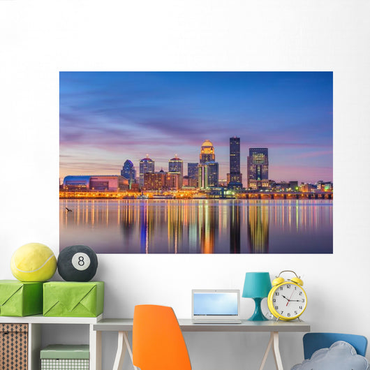 Louisville Kentucky USA Skyline Wall Decal