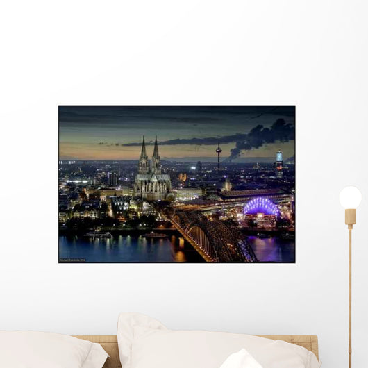 Panorama Von Koln Wall Decal