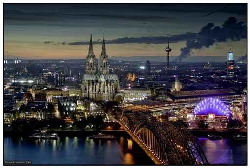 Panorama Von Koln Wall Decal