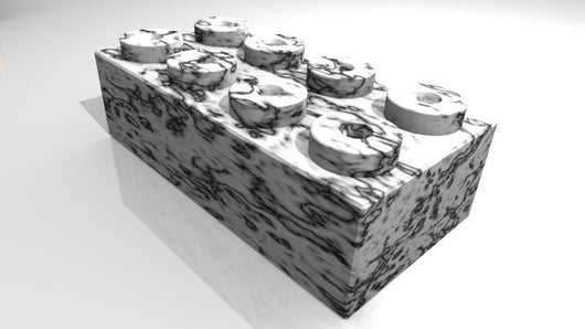Blocco Lego Di Marmo