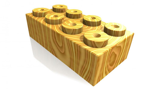 Lego Light Wooden Block