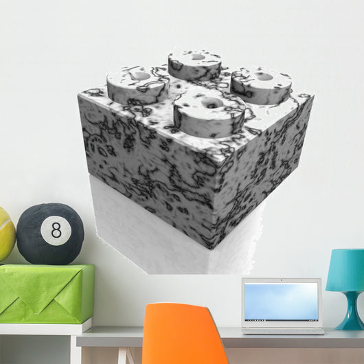 Lego Block Marble
