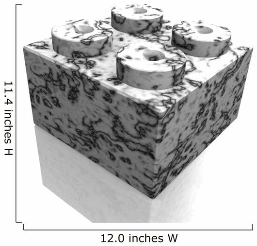 Lego Block Marble