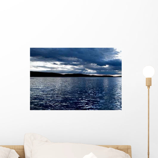 Bar Harbor Sunset Wall Decal