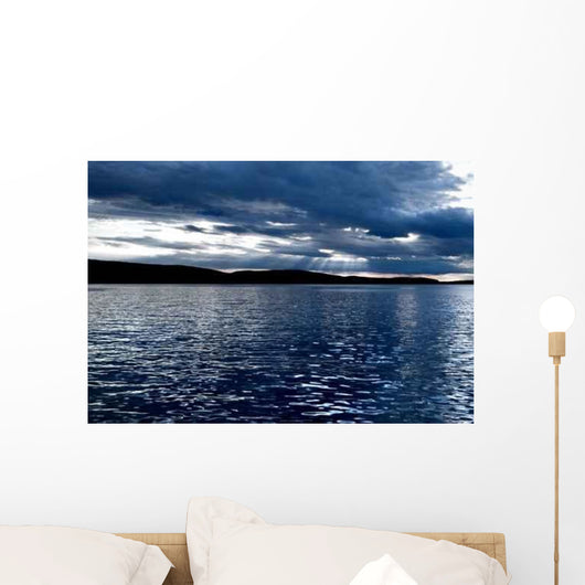 Bar Harbor Sunset Wall Decal