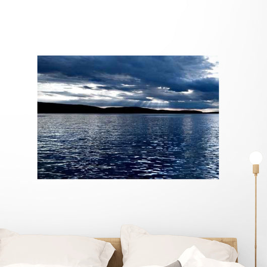 Bar Harbor Sunset Wall Decal