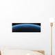 la terre : earth horizon Wall Mural
