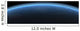 la terre : earth horizon Wall Mural